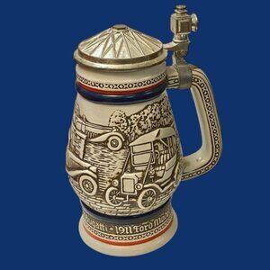Vintage Avon Stein Handcrafted in Brazil Avon Products 1979 Classic Antique Cars